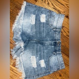 Jean shorts